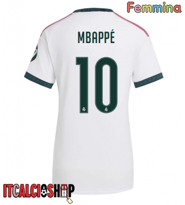 Real Madrid Kylian Mbappe #10 Prima Maglia Femmina 2026-27 Manica Corta Real Madrid Kylian Mbappe #10 Prima Maglia Femmina 2026-27 Manica Corta